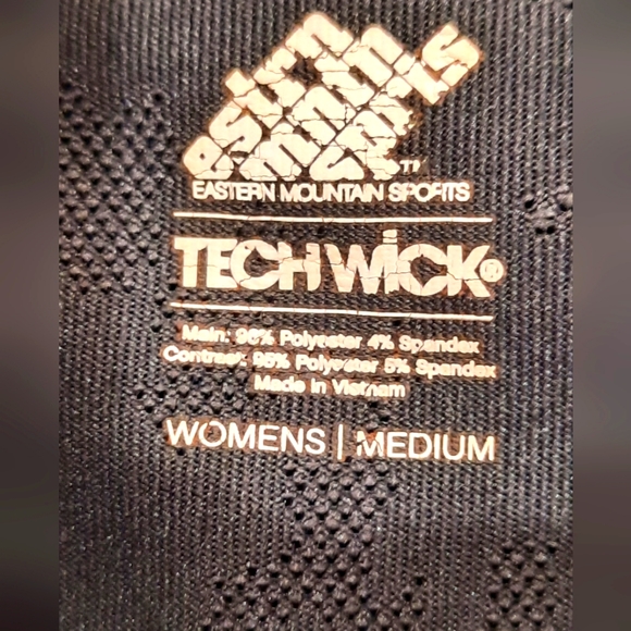 Eastern Mountain Sports Womans Gray Techwick T-shirt size Medium - Picture 8 of 9
